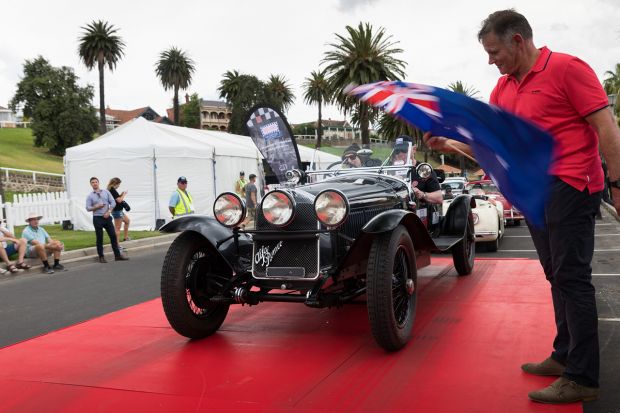 Alfa Romeo partecipa alla Targa Florio Australian Tribute